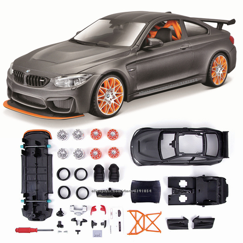 Maisto – BMW M4 GTS 1:24, modèle de voiture assemblé, bricolage sous pression, collection cadeau, outils de jouets ► Photo 1/6