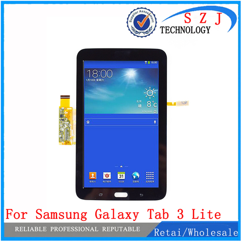 Nouveau 7 pouces Pour Samsung Galaxy Tab 3 SM-T110 SM-T111 SM-T113 SM-T116 D'écran Tactile D'affichage à CRISTAUX LIQUIDES T110 T111 T113 T116 Matrice L'assemblée ► Photo 1/3