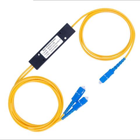 Séparateur de Fiber optique monomode FBT, 2m Ftth SC UPC 1X2 PLC ► Photo 1/6