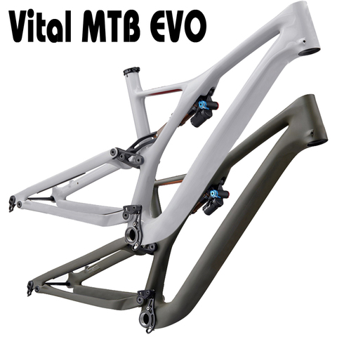 Cadre de VTT EVO à suspension, en carbone, 148 mm, 29er,XC AM ENDURO, nouveauté 2022, ► Photo 1/6