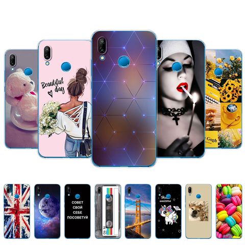 Coque de téléphone en silicone TPU souple, étui de protection pour Nova 3 3i 3e INE-LX2 INE-LX9 ► Photo 1/6