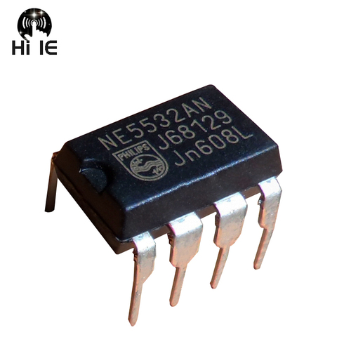 NE5532AN NE5532 DIP-8 1 pièce | Nouvel amplificateur Audio opérationnel Original pour panneau pré-amplificateur, Double Op Amp ► Photo 1/1