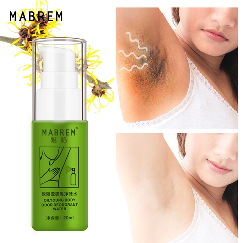 MABREM – Spray déodorant pour hommes et femmes, parfum de sueur, élimine les odeurs du corps et des aisselles, déodorant, Essence, arôme durable, 20ml ► Photo 1/6