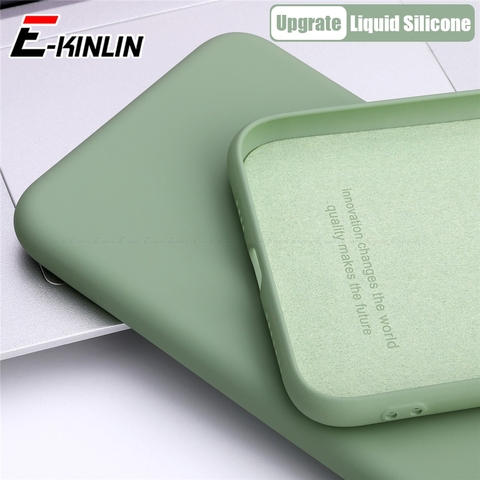 Étui de téléphone uni solide en Silicone liquide de protection mince et souple pour BBK vivo V17 Neo V15 V11 V11i V9 Pro jeunesse ► Photo 1/6