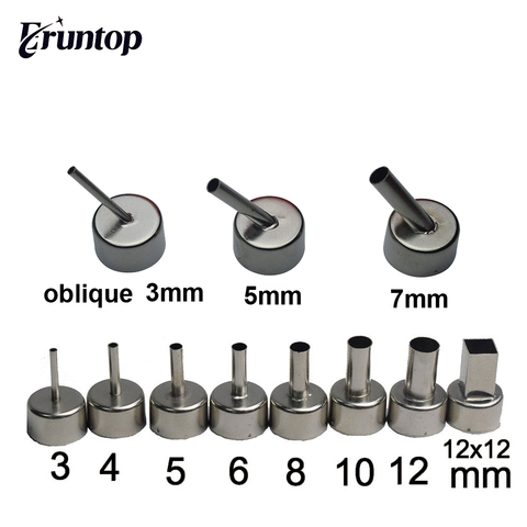 1 pièces 858 série 22mm buse de pistolet à Air chaud universel pour poste à souder 858 858D + 8586 buses de soudage ► Photo 1/6