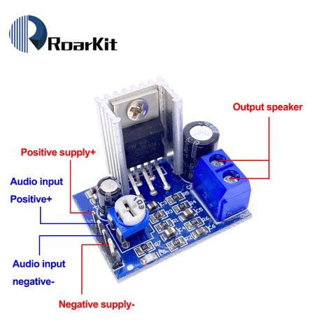 Module d'alimentation unique TDA2030A 6V 9V 12V, amplificateur Audio TDA2030, Circuit imprimé numérique à monter soi-même ► Photo 1/6