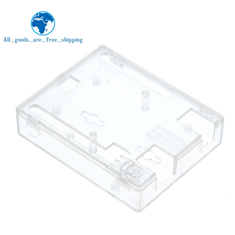 Uno R3 boîtier boîtier Transparent boîte acrylique couvercle Transparent Compatible pour étui arduino UNO R3 ► Photo 1/6