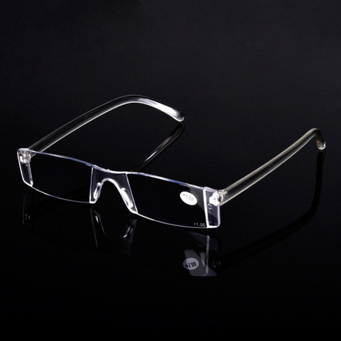 Lunettes de lecture transparentes confortables Ultra légères pour hommes et femmes, presbytie + 100 + 150 + 200 + 250 degrés ► Photo 1/6