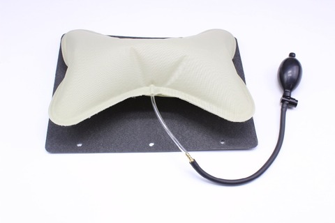Coussin lombaire intérieur de siège de voiture, Support de dossier, oreiller manuel, gonflable bidirectionnel, pièces de massage pneumatique ► Photo 1/6