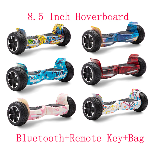 Hoverboard tout-Terrain de 8.5 pouces, scooter électrique à deux roues, planche à roulettes, auto-équilibrante, avec sac, cadeaux pour enfants ► Photo 1/6