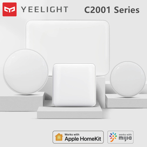 Yeelight Xianyu – plafonnier intelligent C2001 série, pour chambre à coucher, salon, intensité réglable, Bluetooth, télécommande, commande vocale via application, Ra95 RG0 ► Photo 1/6