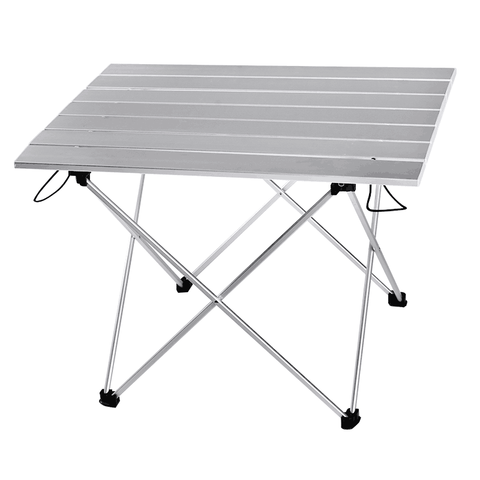 Corée vente Camping Table Portable en plein air en aluminium Table pliante Camping Table Tables pliantes bonbons lumière couleur bureaux S L taille ► Photo 1/6