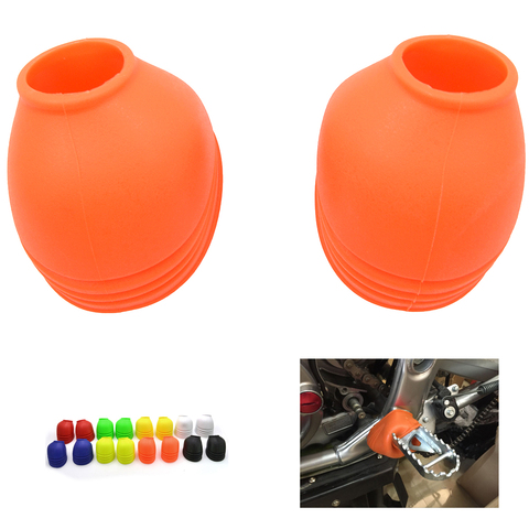 Couvre-pied de moto en PVC, protection de pédale hors route pour KTM EXC EXCF XC XCF XCW XCFW MX EGS SX SXF SXS SMR 125 ► Photo 1/6