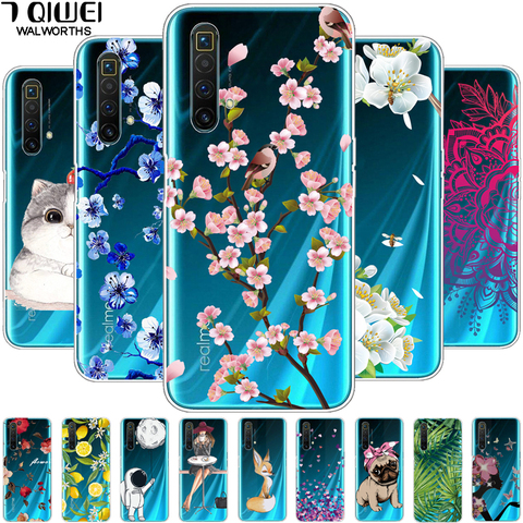 Coque arrière transparente souple en Silicone pour Realme X3, 6.6 pouces, en TPU, pour modèles OPPO Realme X3 ► Photo 1/6