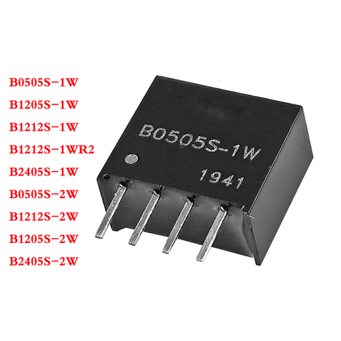 1W 2W série convertisseur de module d'alimentation B0505S-1W B1205S-1W B1212S-1W B1212S-1WR2 B2405S-1W B0505S-2W B1212S-2W B1205S-2W B2405S-2W ► Photo 1/1