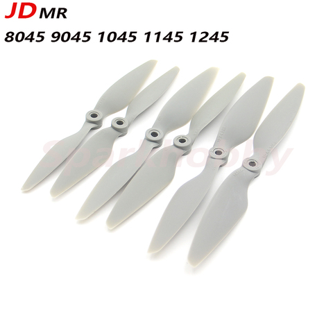 2 paire JD M Hélice 8045 9045 1045 1145 1245 avec pagaie bague Accessoires Quatre Axes Avion RC CW/CCW Hélices ► Photo 1/6