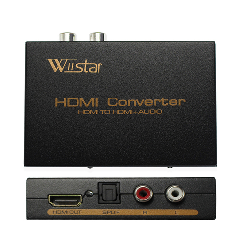 Wiistar – extracteur audio hdmi vers hdmi, R/L et spdif, 2.1/5.1ch, livraison gratuite ► Photo 1/6