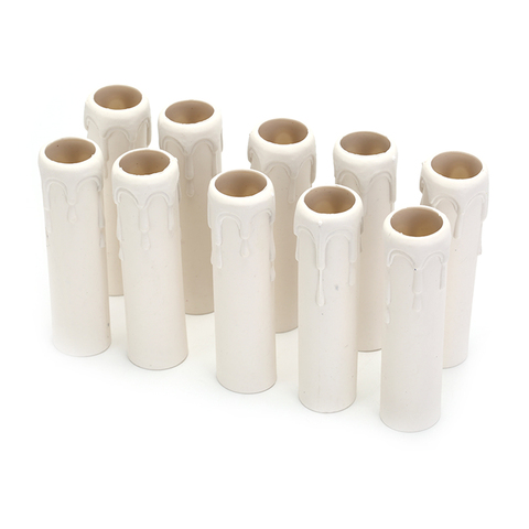 10 Pcs/Lot manchon bougie ampoule Base couverture lustre partie bougie Tube Table lampe Base bougie porte-lampe Tube bougie lampe Base ► Photo 1/6