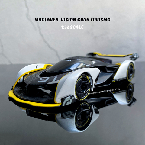 Maisto – voiture de course Mclaren ultimate VISION, 1:32, modèle de collection, jouet, cadeau ► Photo 1/6