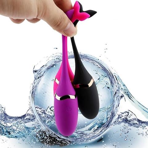 Petite baleine USB charge télécommande sans fil vibrant oeuf vibrateur Sex Toys pour femme ont une expérience sexuelle parfaite ► Photo 1/6