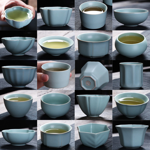 Ruyao – service à thé en porcelaine, tasse simple, en céramique, Kung Fu, cadeau, boutique ► Photo 1/5
