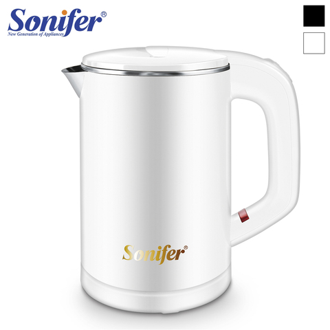 Sonifer – Mini bouilloire électrique 304 W, 600 l, chauffage silencieux sans fil, en acier inoxydable, Portable, théière à eau ► Photo 1/6