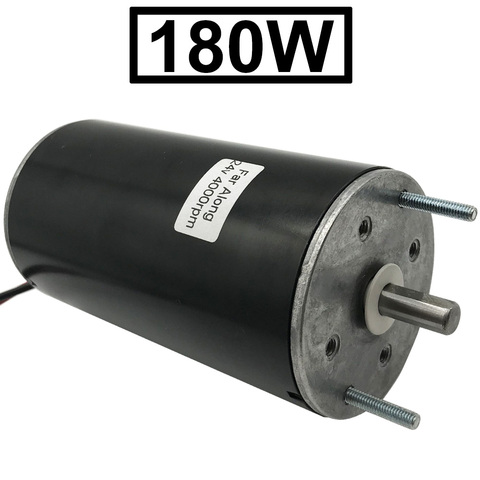 Micro aimant Permanent 12V 24V 180W cc, moteurs à grande vitesse 2000/4000 tr/min, vitesse réglable, CCW réversible pour jouets, appareil intelligent, etc. ► Photo 1/6