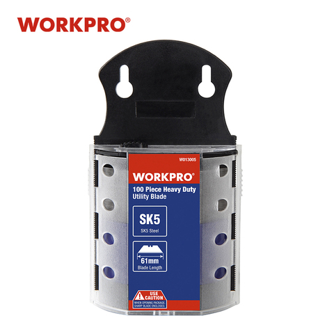 WORKPRO lames pour couteau SK5 lames de couteau en acier robustes Original 100 pièces/lot ► Photo 1/5