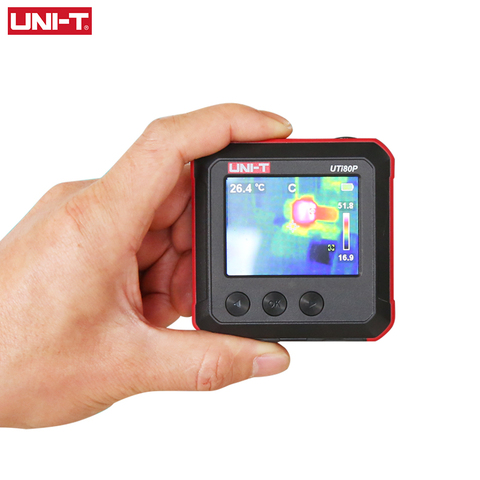 UNI-T UTi80P Mini Imageur Thermique Infrarouge De Poche Compacte Thermique Caméra D'imagerie Industrielle Température de Chauffage par le Sol De Détection ► Photo 1/5