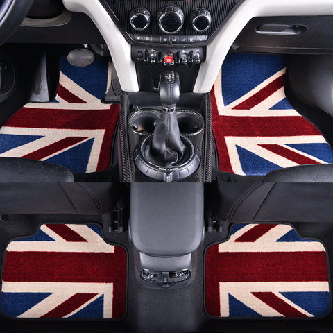 Tapis de pied de voiture avec poignée gauche, intérieur de voiture pour BMW MINI Cooper R56 F54 F55 F56 F60 F57 R55 R57 R60 R61 Countryman ► Photo 1/6