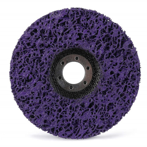 125mm Poly bande disque abrasif roue peinture rouille dissolvant propre meules pour meuleuse d'angle Durable voiture camion motos ► Photo 1/6