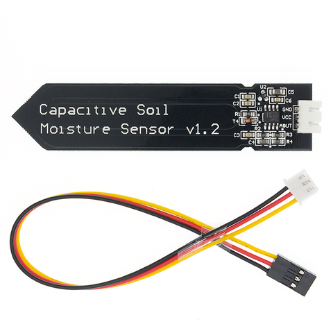 Capacitive soil moisture sensor Corrosion Resistant wide voltage wire   Analog Capacitive Soil Moisture Sensor V1.2 ► Photo 1/6