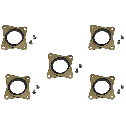 Amortisseurs de vibrations en acier et en caoutchouc pas à pas NEMA 17 améliorés avec CNC à vis M3 pour CR-10 de qualité d'imprimante 3D, CR-10S, Ender 3 ► Photo 1/6