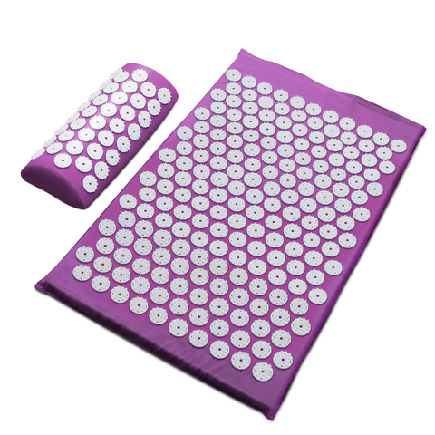 62*38cm masseur coussin tapis de Massage acupression soulager la douleur du corps du dos tapis de pointe Acupuncture tapis de Yoga/oreiller ► Photo 1/6