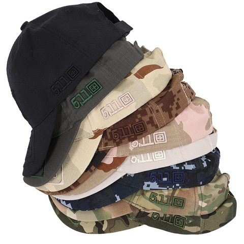 Camouflage Multicam Multicam, casquette réglable en maille et casquette ajustable pour l'extérieur, chapeau tactique militaire Airsoft, pêche, chasse, randonnée, basket-ball, Snapback ► Photo 1/6