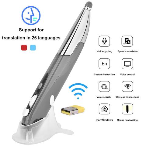 Traducteur intelligent sans fil PR-06S, 4 clés, 26 langues, stylo à typage, pour PC, souris sans fil ► Photo 1/6