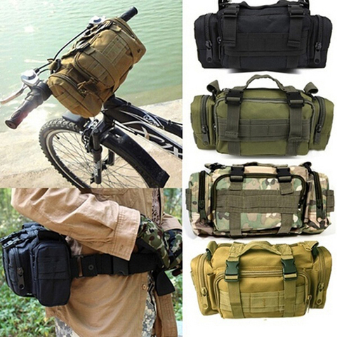 Haute qualité en plein air militaire tactique sac à dos taille Pack taille sac Mochilas Molle pêche Camping randonnée poche poitrine sac ► Photo 1/6