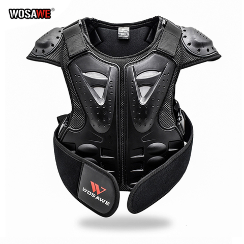 WOSAWE enfants corps poitrine colonne vertébrale protecteur gilet de protection veste de moto enfant armure équipement pour Motocross Dirt Bike patinage ► Photo 1/6