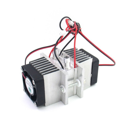 Kit de système de réfrigération à semi-conducteur, Mini-réfrigérateur, Module de Conduction 12V, tête de refroidissement à eau, ventilateur, TEC1-12706 ► Photo 1/1