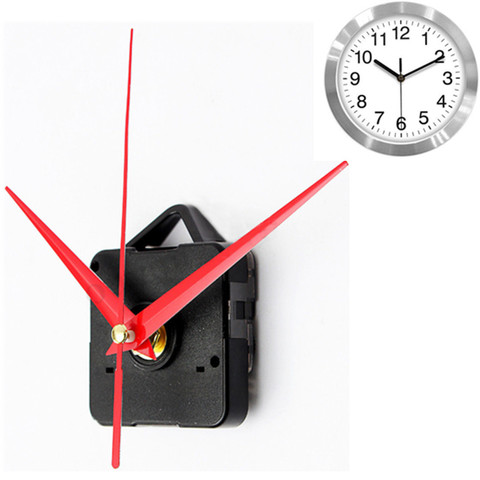 Horloge murale Quartz mouvement mécanisme à piles bricolage réparation pièce Kit de remplacement longs pointeurs accessoires ► Photo 1/6