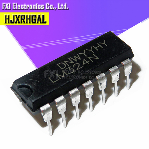 Nouveau et original IC LM324N DIP14 DIP, 10 pièces, LM324 ► Photo 1/2