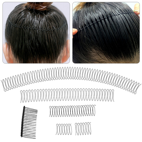 Peigne fixateur de cheveux Durable en forme de U, accessoires de coiffure pour femmes et filles ► Photo 1/6