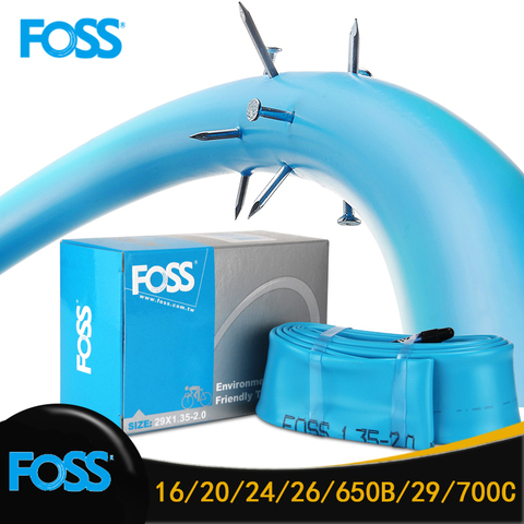 FOSS – chambre à air Anti-crevaison pour vélo, 16/20/24/26/650B/29/700C ► Photo 1/6