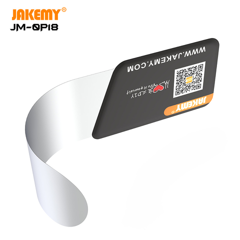 JAKEMY – ouvre-écran incurvé de 0.1mm, le plus récent outil Ultra Flexible en acier inoxydable, démonter le couteau d'ouverture pour téléphone portable ► Photo 1/6