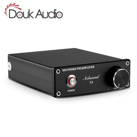 Douk audio HiFi MM Phono scène préampli RIAA lecteur de disque Mini préamplificateur platine amplificateur ► Photo 1/6