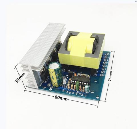 DC-AC Convertisseur 12 V/24 v à 220 V 380 V 18 V AC 500 W Onduleur Conseil Pré booster module livraison gratuite ► Photo 1/3