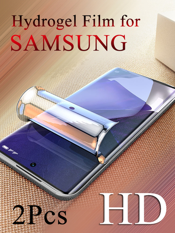 Film Hydrogel souple pour Samsung Galaxy A60 A70 A80 A90 C5 C7 C9 Pro protecteur d'écran pour Samsung Note 20 Ultra 8 9 Note 10 Plus ► Photo 1/6