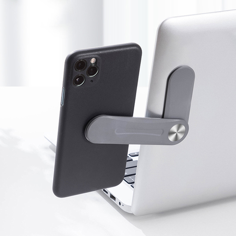 Support latéral pour ordinateur portable connecter Support de tablette double moniteur pince d'affichage Support de téléphone réglable monture de Support d'écran ► Photo 1/6