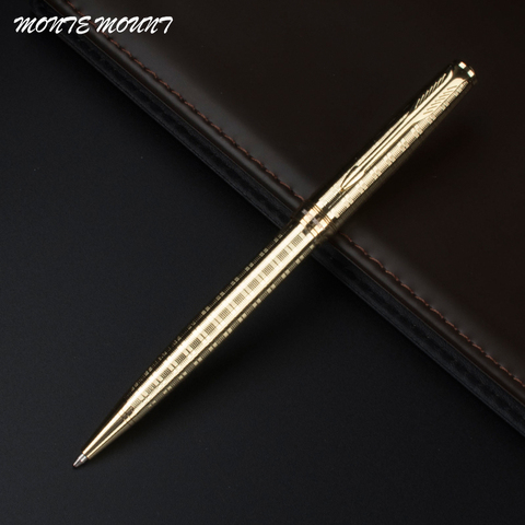 Stylo à bille en métal à forte sensation, simple pour signature, haute qualité pour hôtel business G2 424 ► Photo 1/4