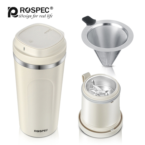 ROSPEC 7.4V 2000 tr/min sans fil électrique mélangeur Portable fruits presse-agrumes Smoothie fabricant multifonctionnel robot culinaire mélangeur alimentaire ► Photo 1/6